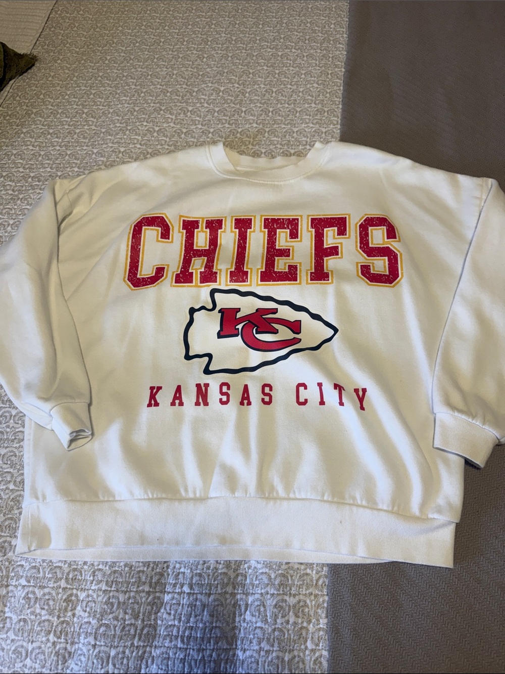 Large Kansas City Chiefs Sweatshirt